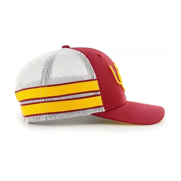 *NWT* USC TROJANS '47 Brand "TRUCKER" Vintage Logo NCAA Snapback Hat (OSFM) - Picture 4 of 6